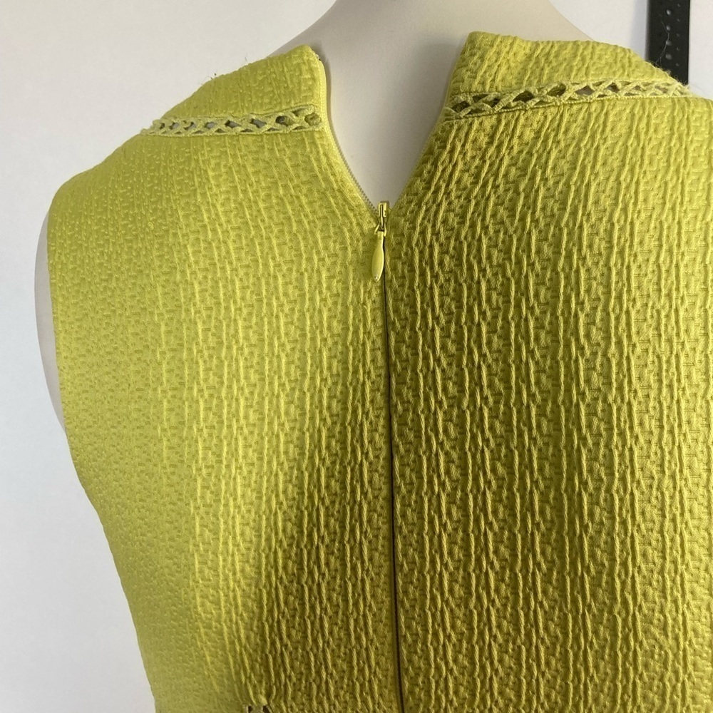 Rebecca Taylor Lined Stitching Detail Dress Sz 2 - Picture 6 of 8